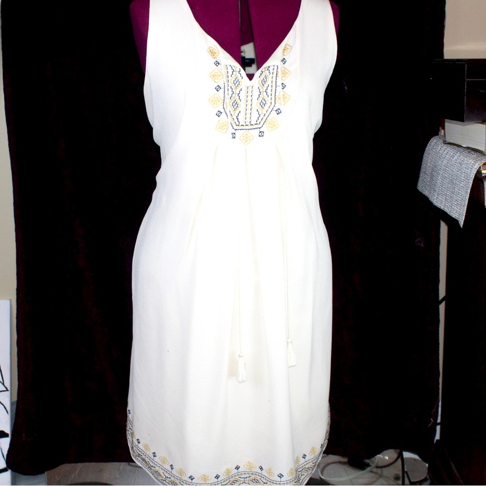 relaxxx 3x casual sleeveless loose fitting dress knee length